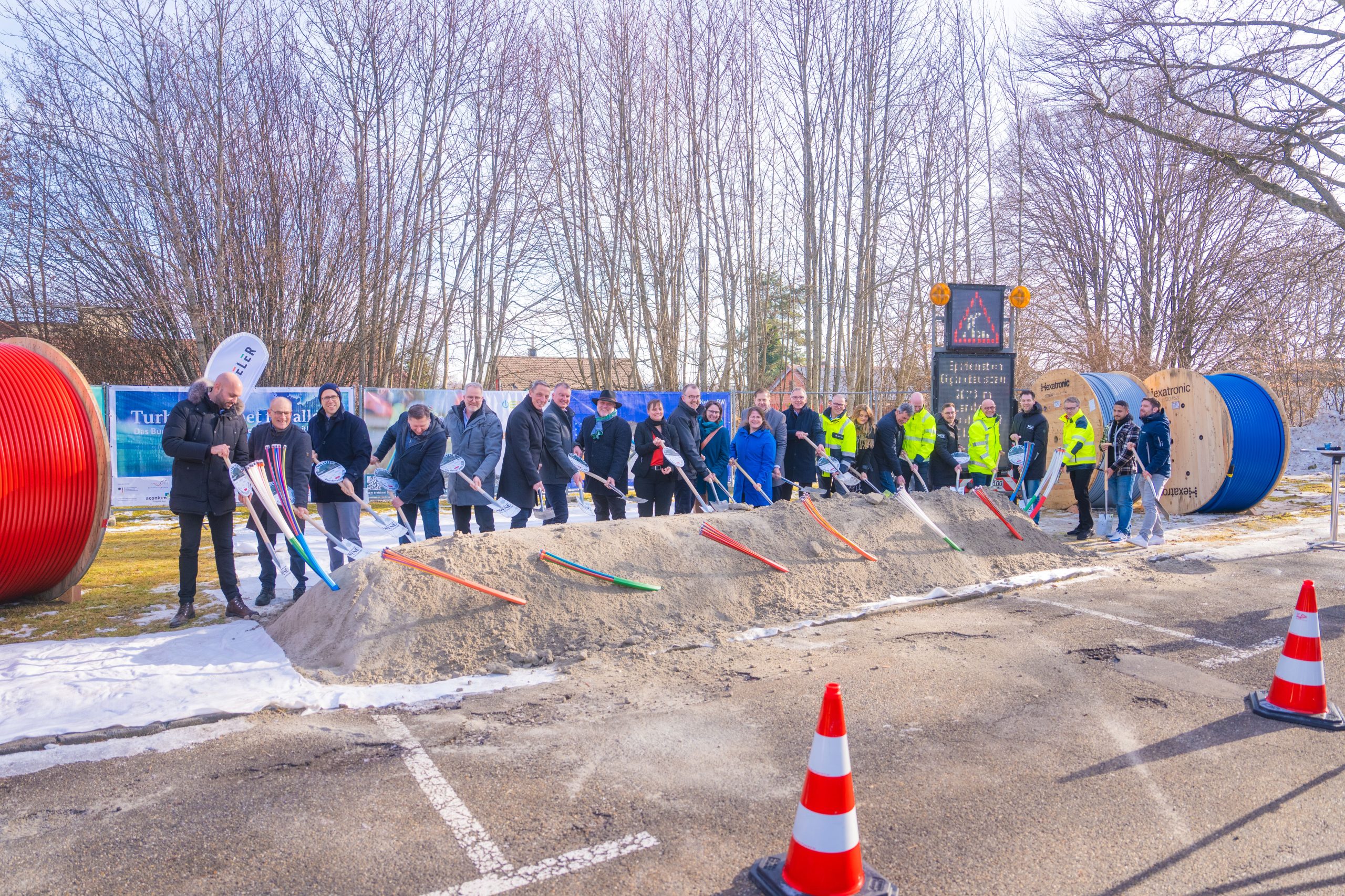 Spatenstich für weiteren Breitbandausbau im Landkreis Freudenstadt